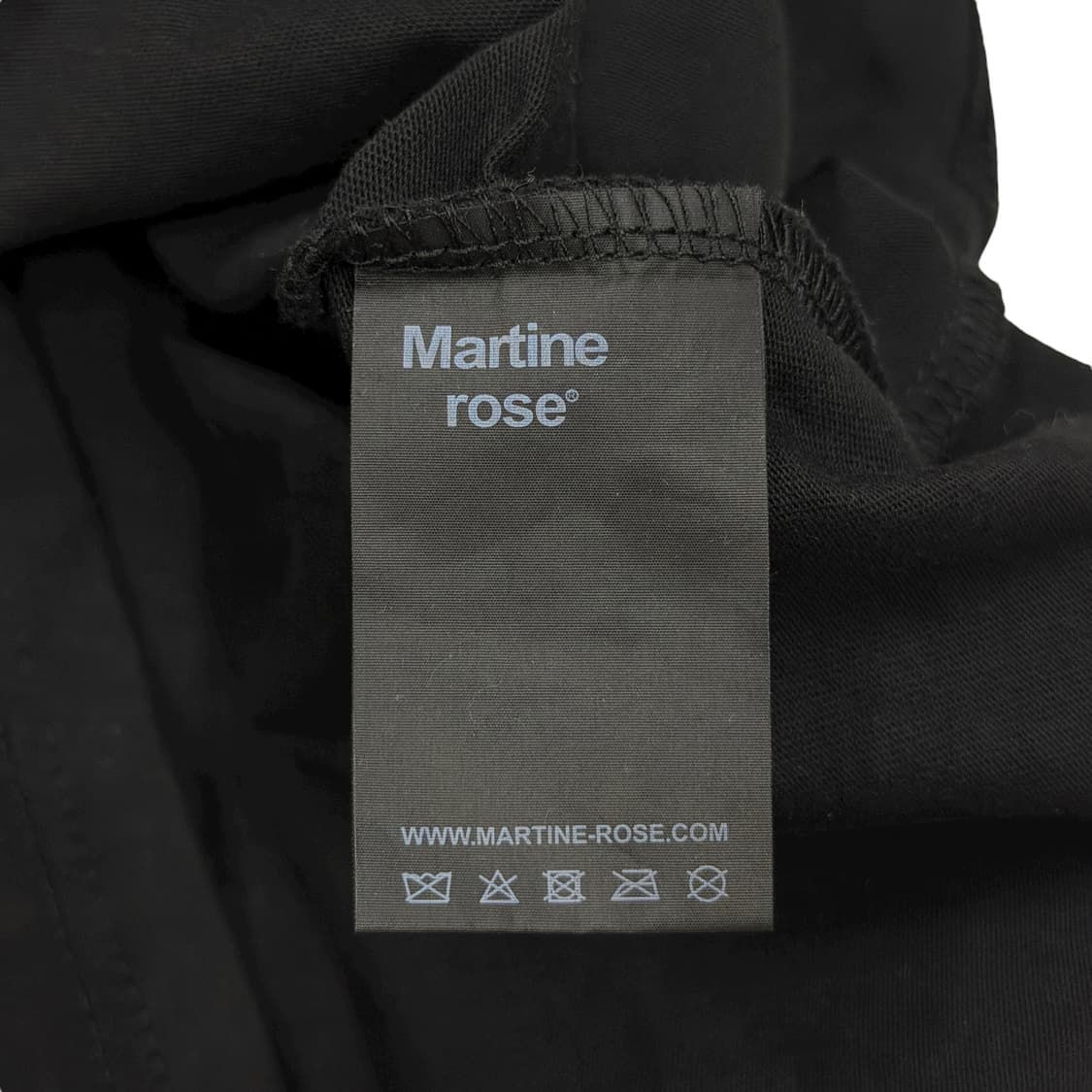 마틴로즈 그래픽 로고 반팔티 블랙 M 상품이미지4