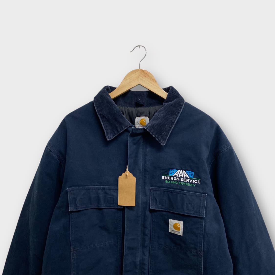 칼하트 USA 90s 네이비 워크자켓 XL 상품이미지3