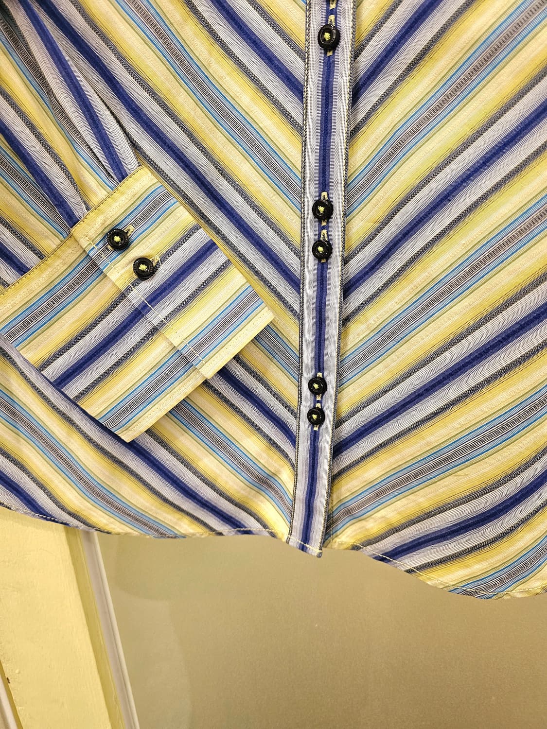 80-90's Tommy Hilfiger 사선 스트라이프 셔츠 상품이미지7