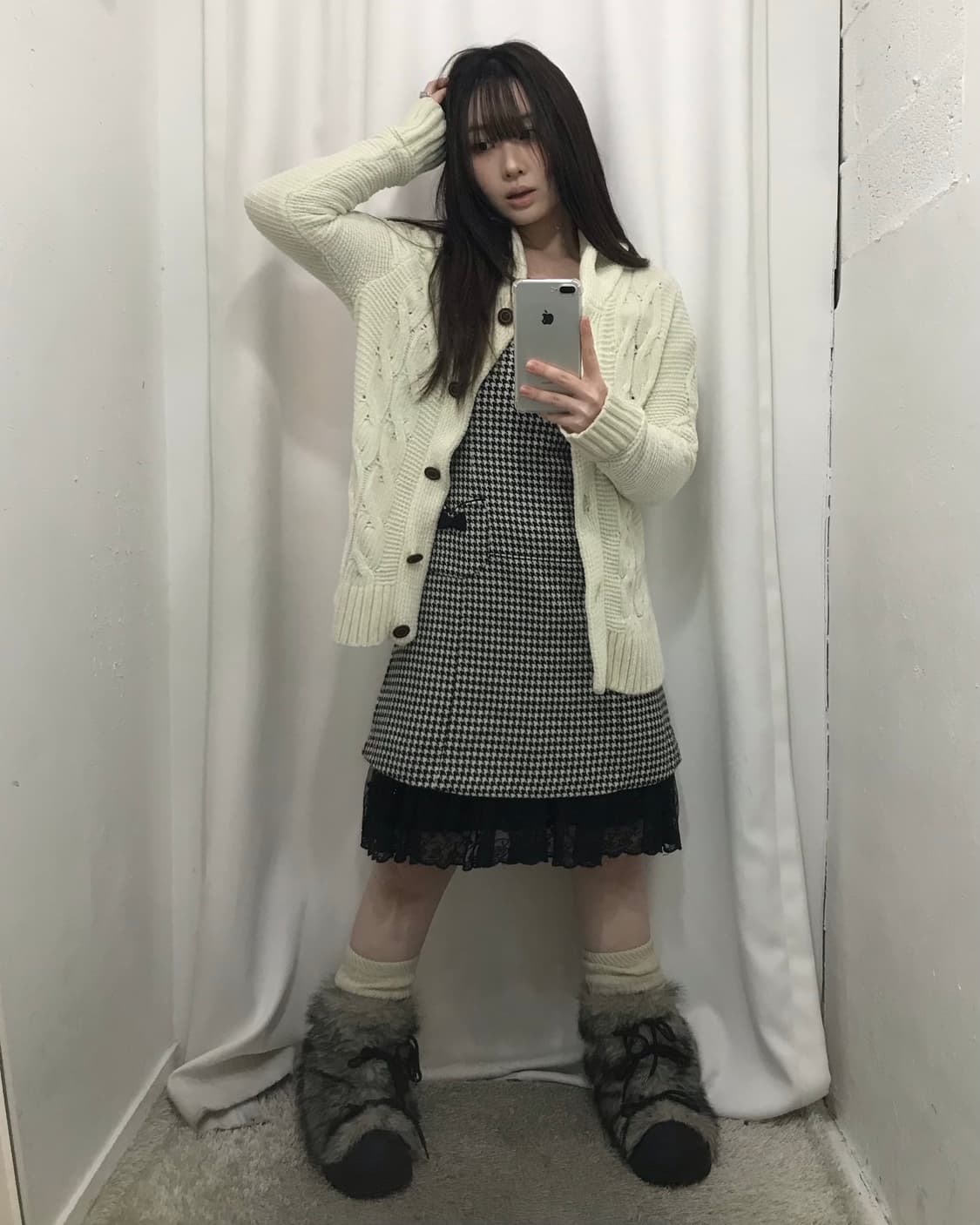 체크 온나 코디 세트 🤍 상품이미지2