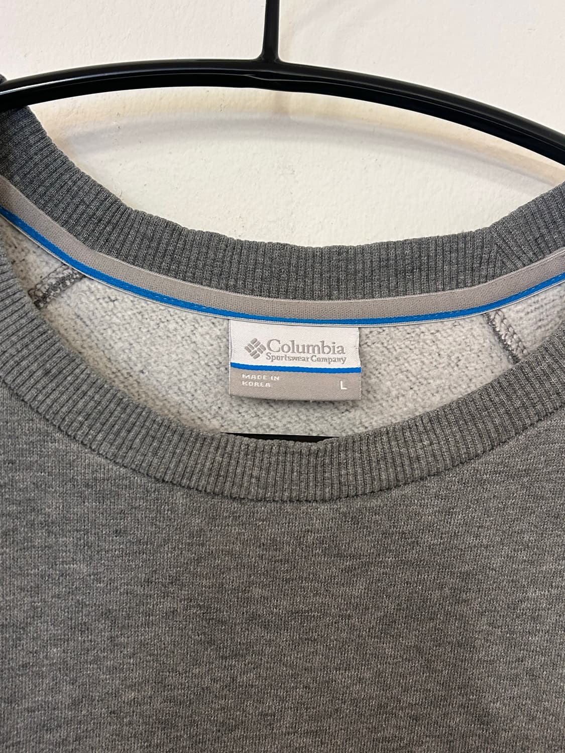 컬럼비아 맨투맨 그레이 L 상품이미지2