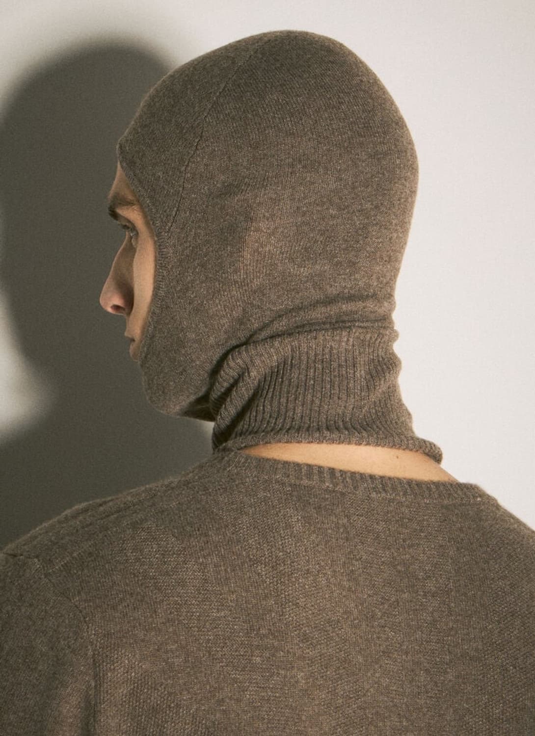 릭오웬스 x 몽클레르 바라클라바/브라운 상품이미지3