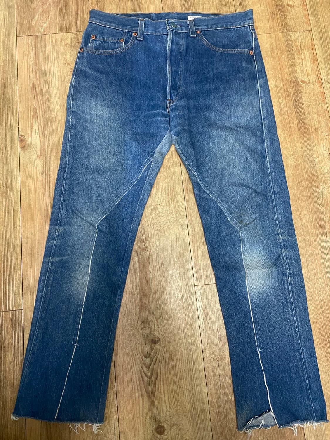 올드파크 웨스턴 데님 팬츠 2가지 컬러 판매합니다. 상품이미지1