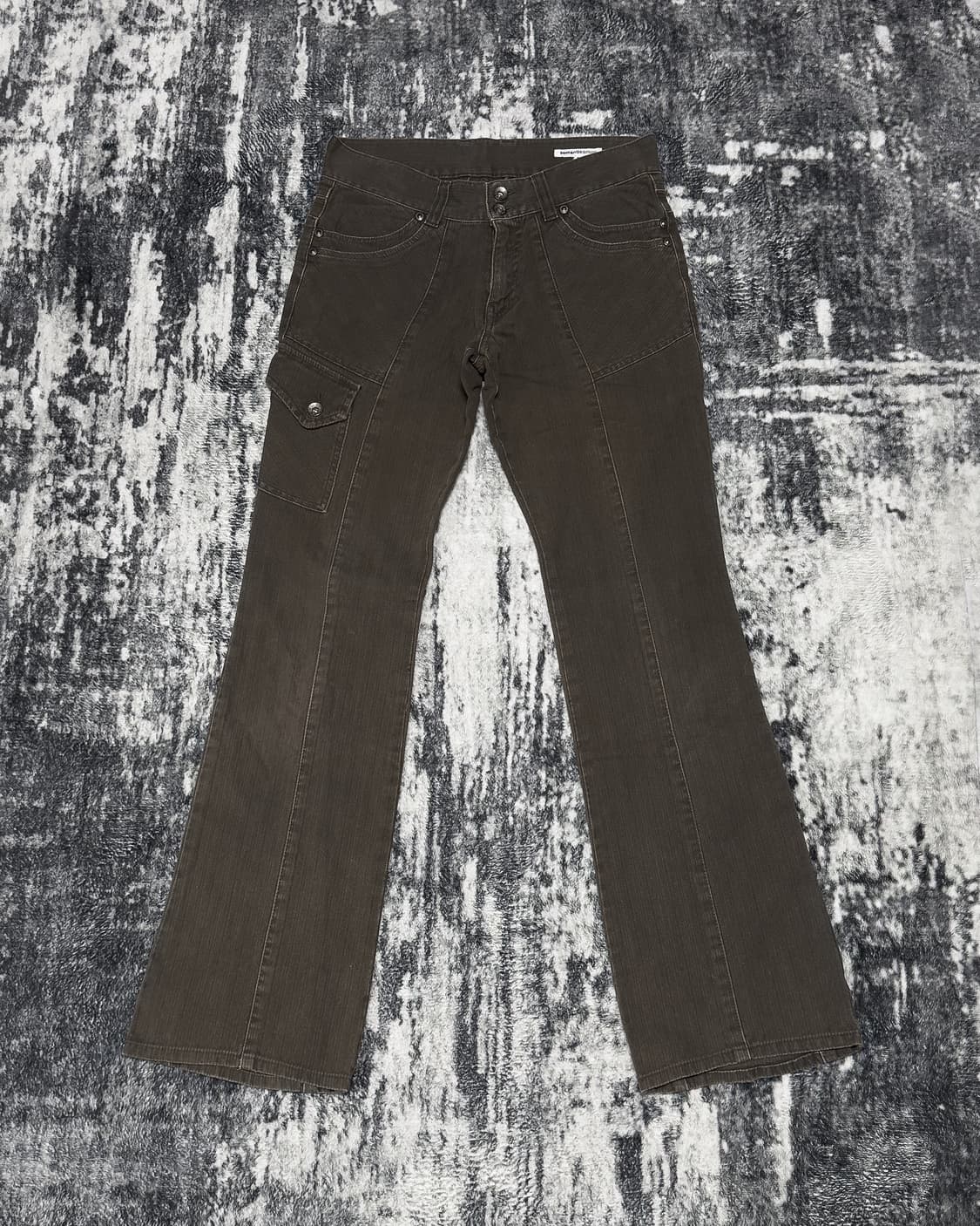 {Semantic Design} Seam Flare Cargo Pants 상품이미지1