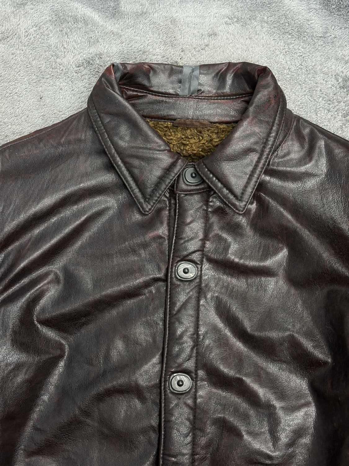 FW2002 Emporio Armani 코티드 파일 자켓 52 상품이미지4