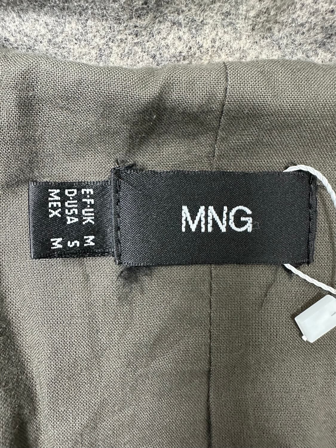 MNG 하이넥 울 코트 상품이미지5