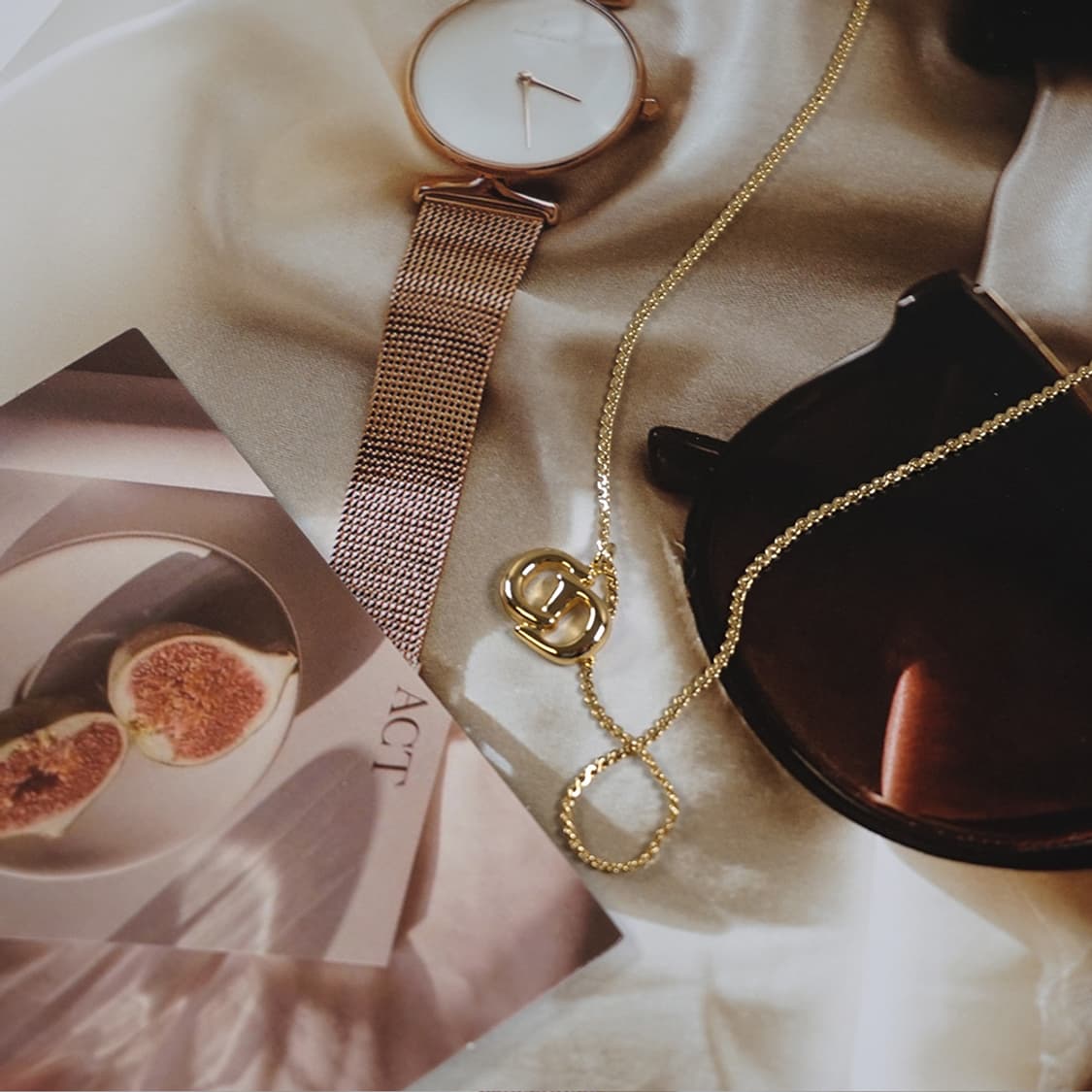 디올 CD로고 예리 목걸이 상품이미지2