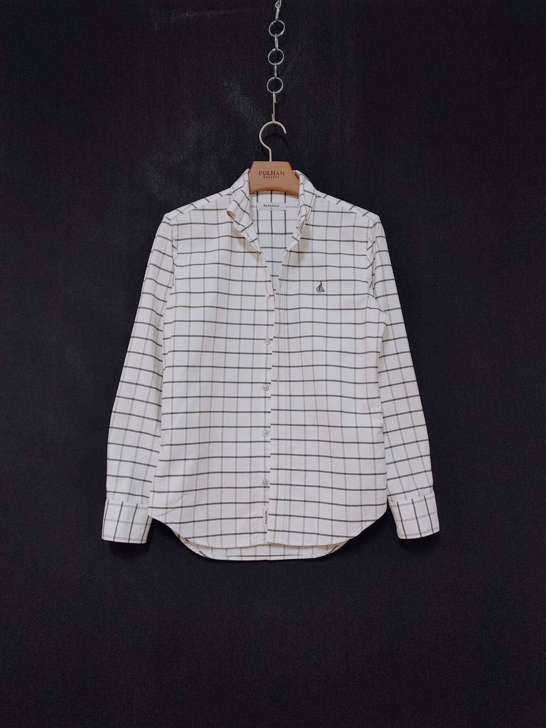 BEANPOLE 빈폴 체크 긴팔 남방 상품이미지1