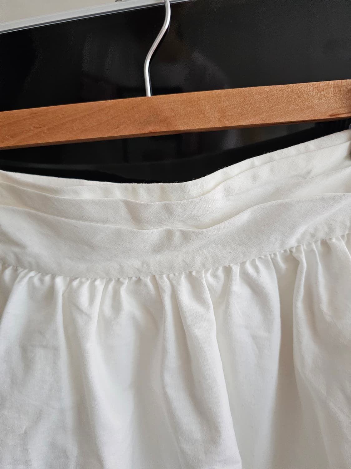 화이트 리본 미니 스커트 상품이미지3