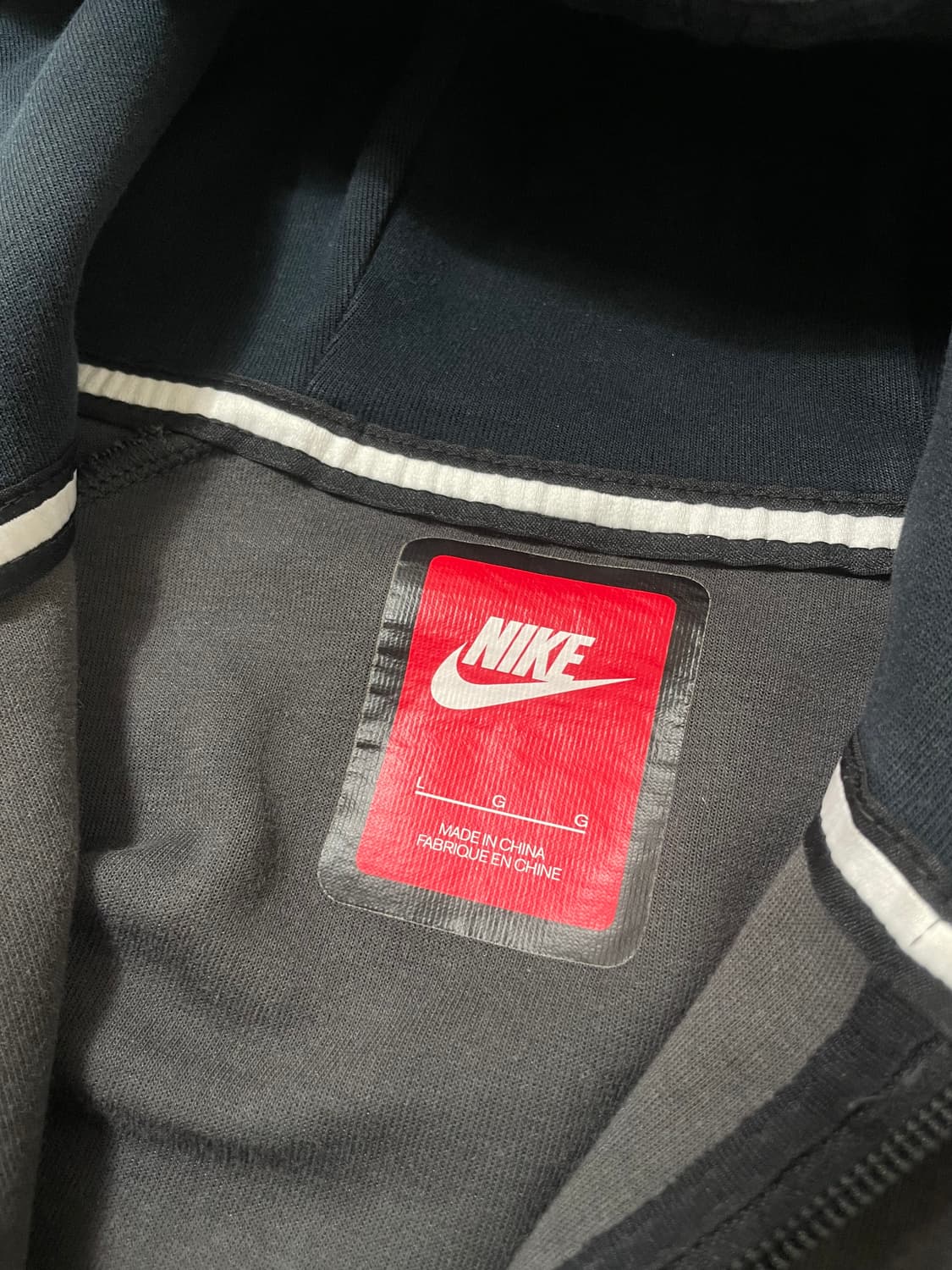 빈티지9. 나이키 테크 플리스 윈드러너 카모플라쥬 후드 집업 자켓 스웻 상품이미지3