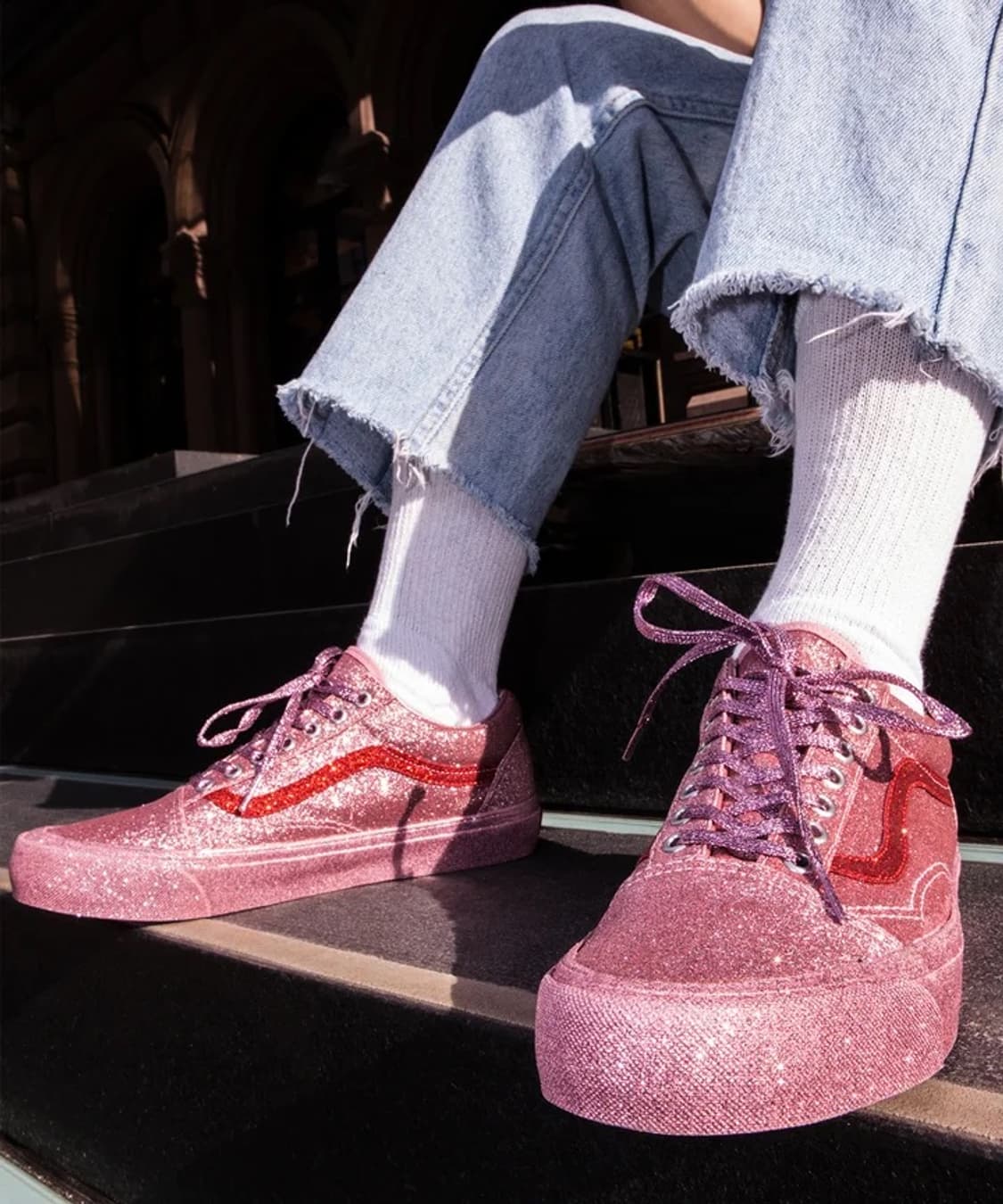 반스 x 오프닝세레모니 글리터 올드 스쿨 LX 상품이미지6