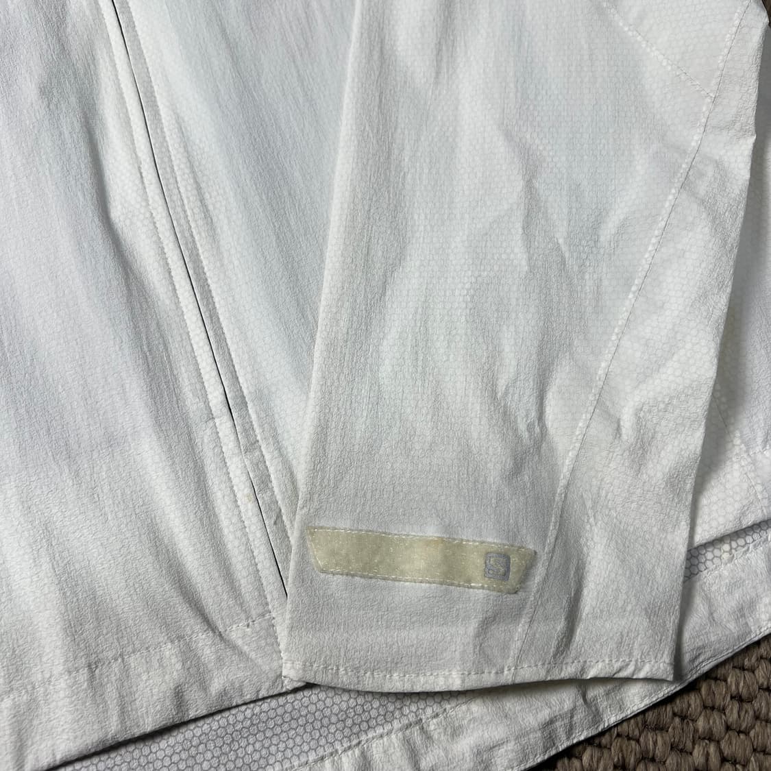 SALOMON 살로몬 후드 바람막이 화이트 105 상품이미지7