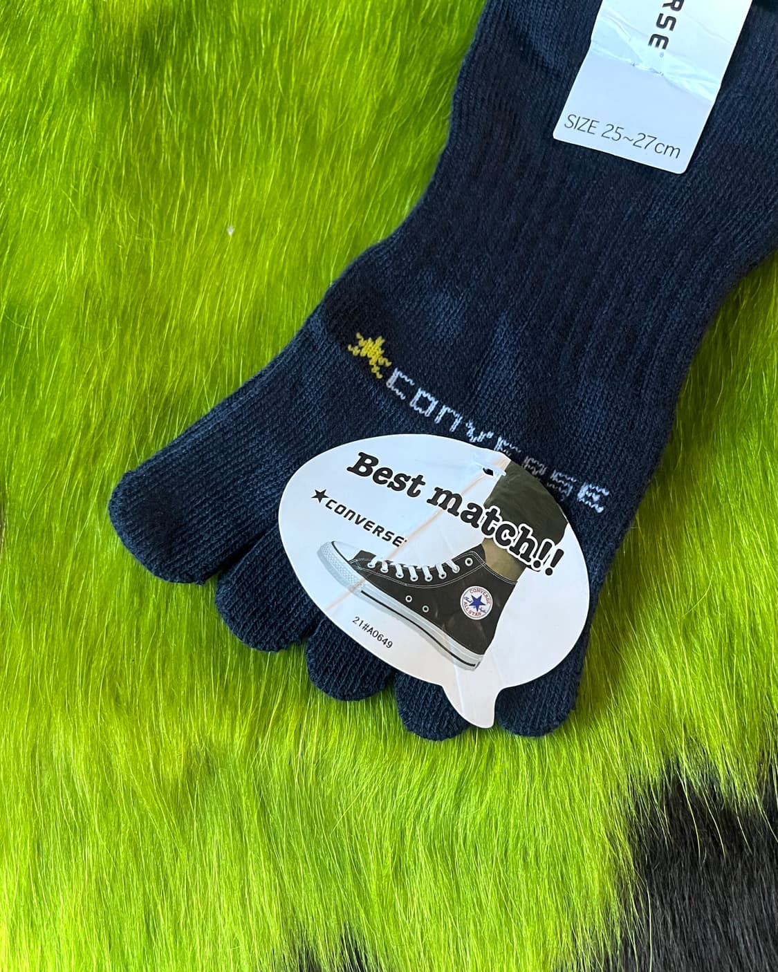 Old CONVERSE Five Fingers Socks 상품이미지4