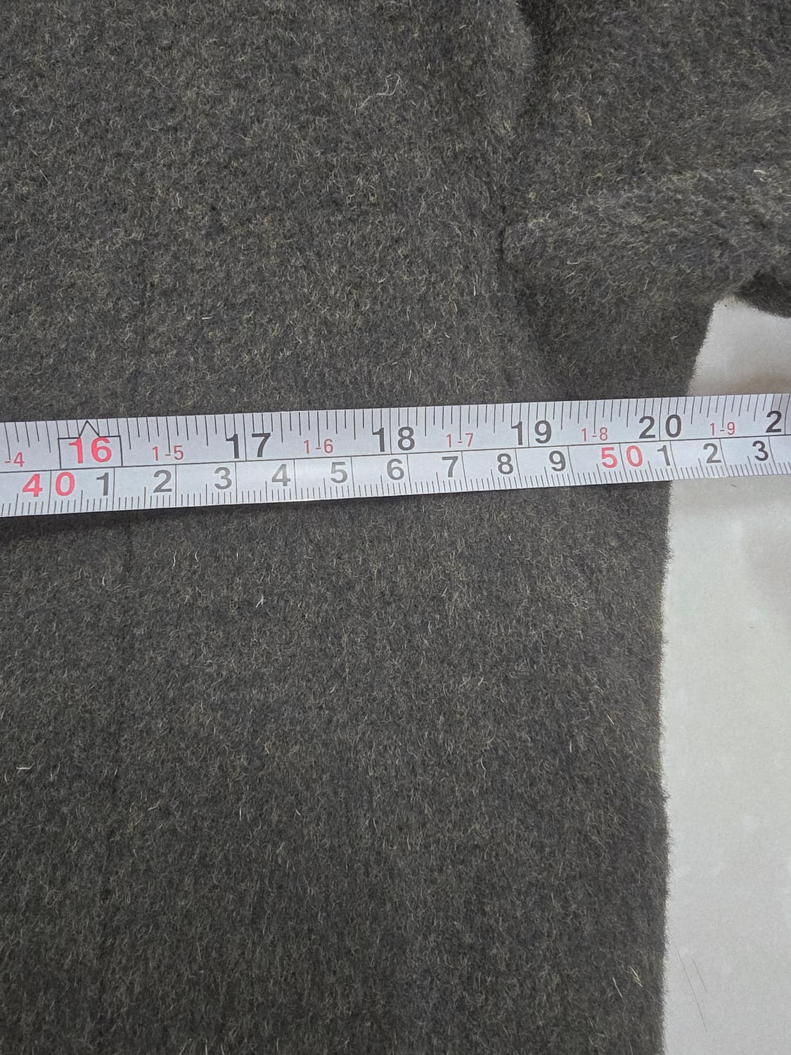 지컷 모직 롱 코트 상품이미지8