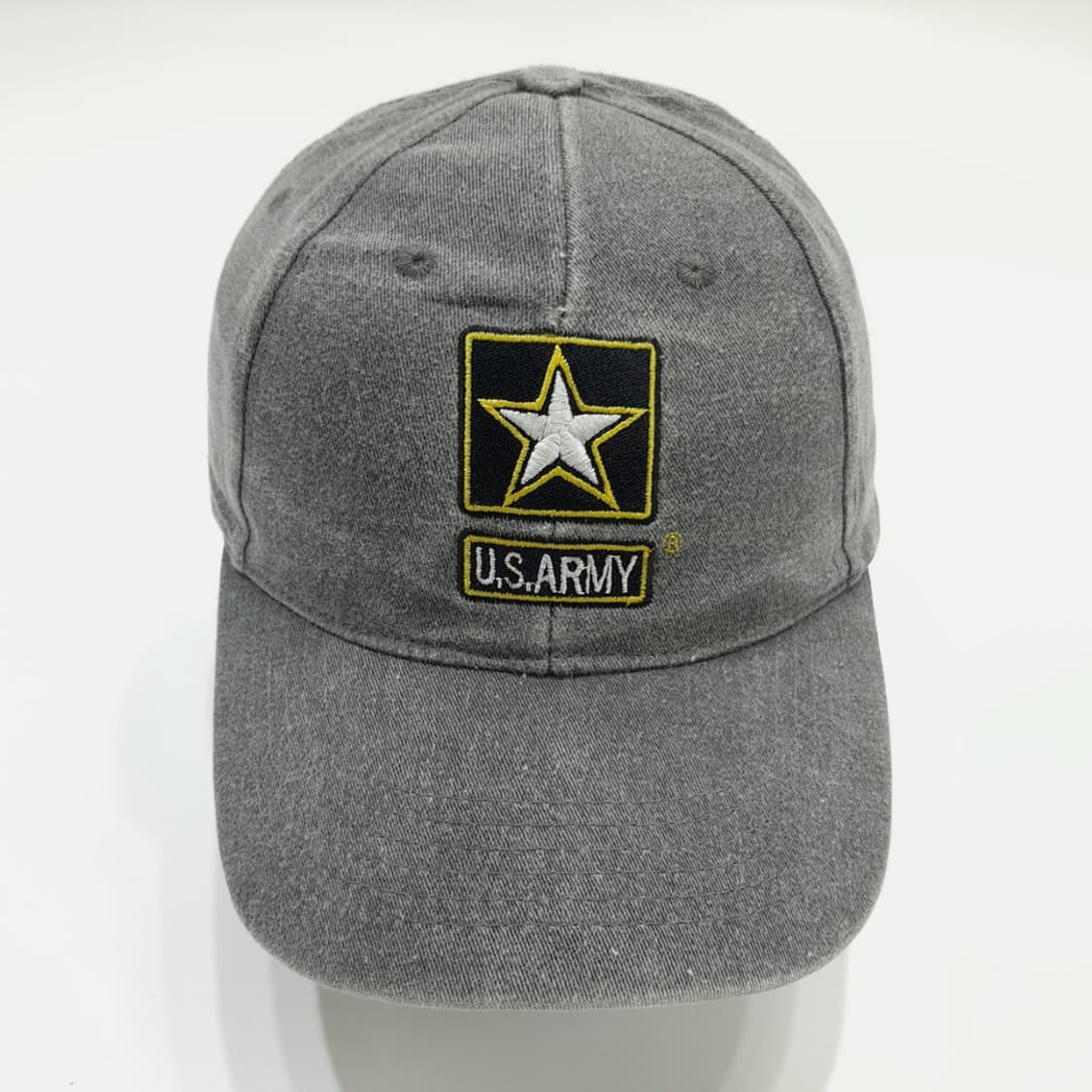 CJ260 US ARMY 00s 워싱 그레이 볼캡 모자 상품이미지3