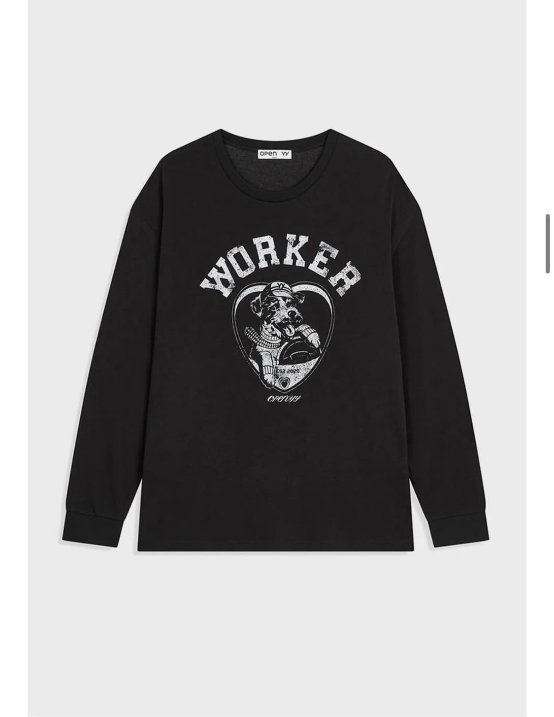 Open yy 오픈와이와이 펫클럽 롱슬리브 S 상품이미지2