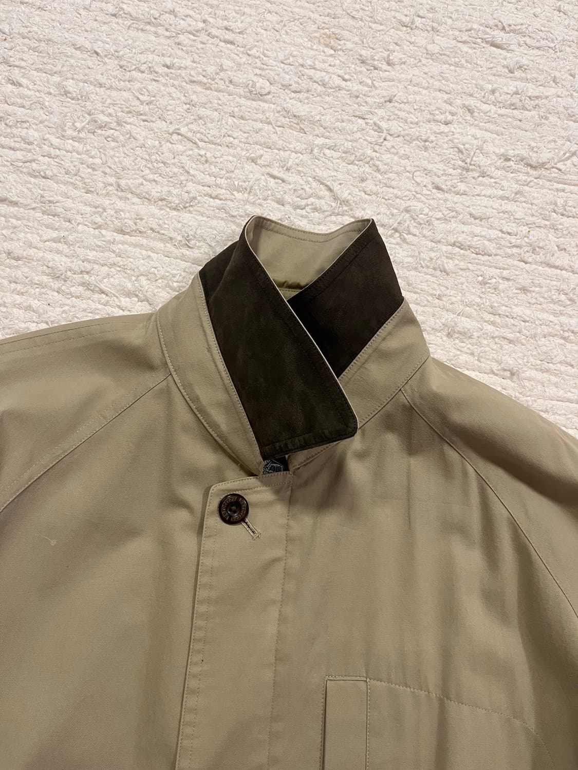 90s 버버리 발마칸 트렌치코트 상품이미지4