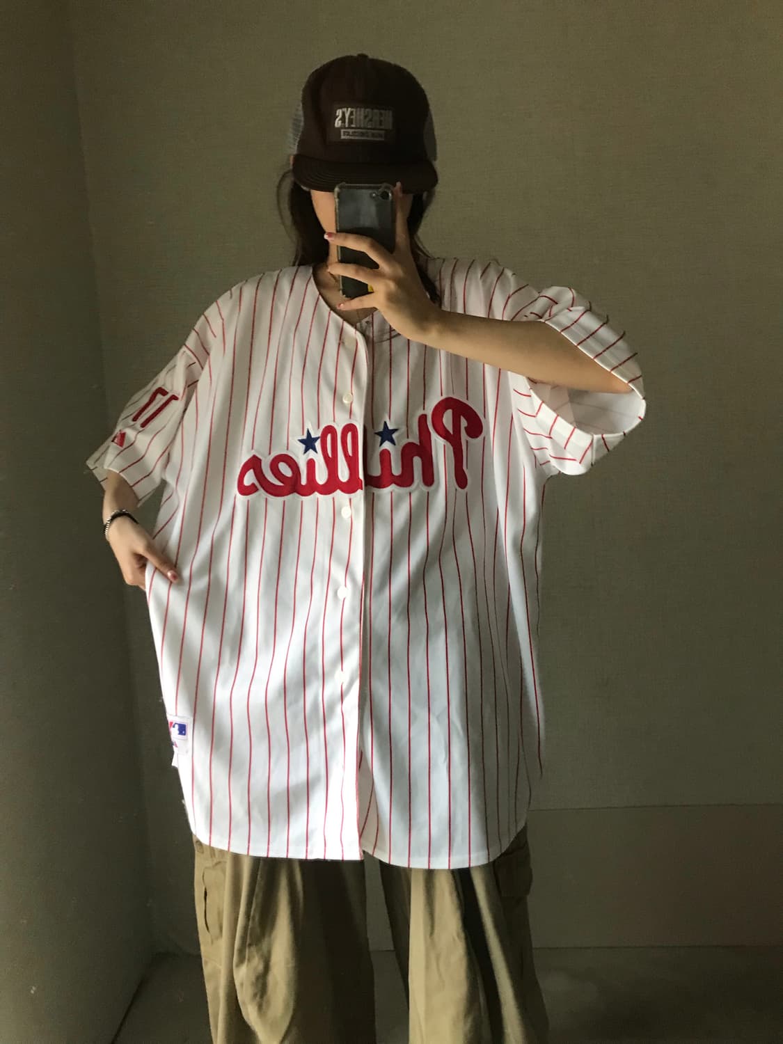 마제스틱 오버핏 반팔유니폼 상품이미지1