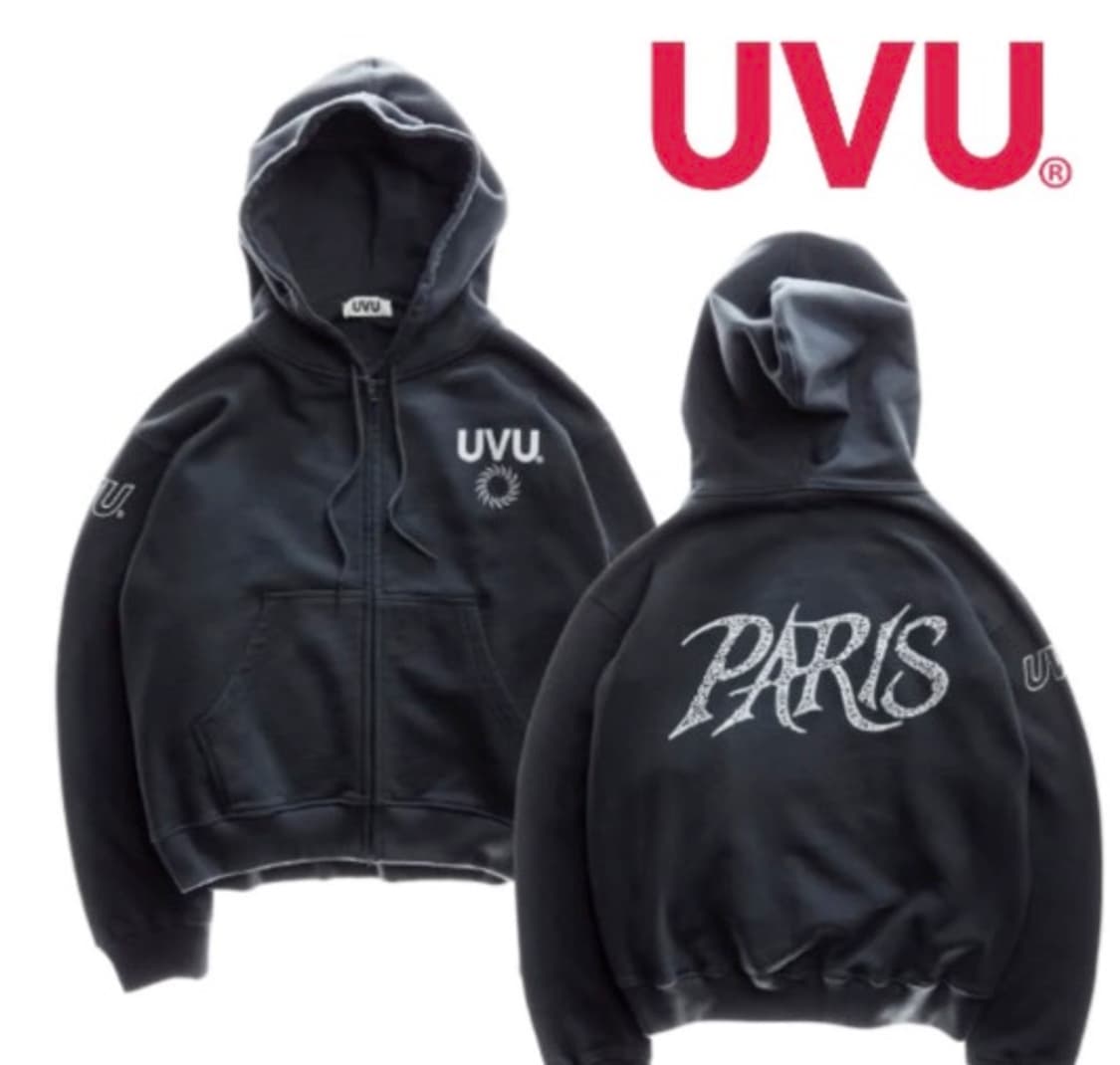 UVU 파리 25 지퍼 후드 잉크 상품이미지3