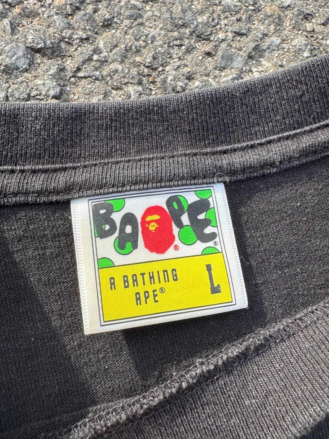 베이프 카모 컬리지 반팔티셔츠  상품이미지3