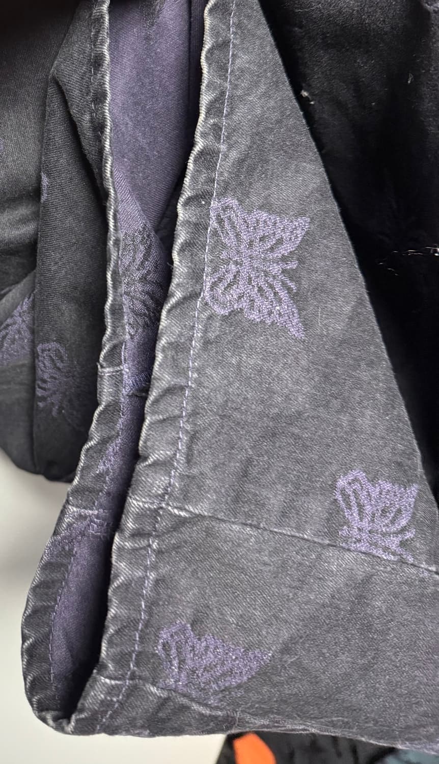 니들스 10온스 데님 빠삐용 hd 팬츠 블랙 상품이미지5