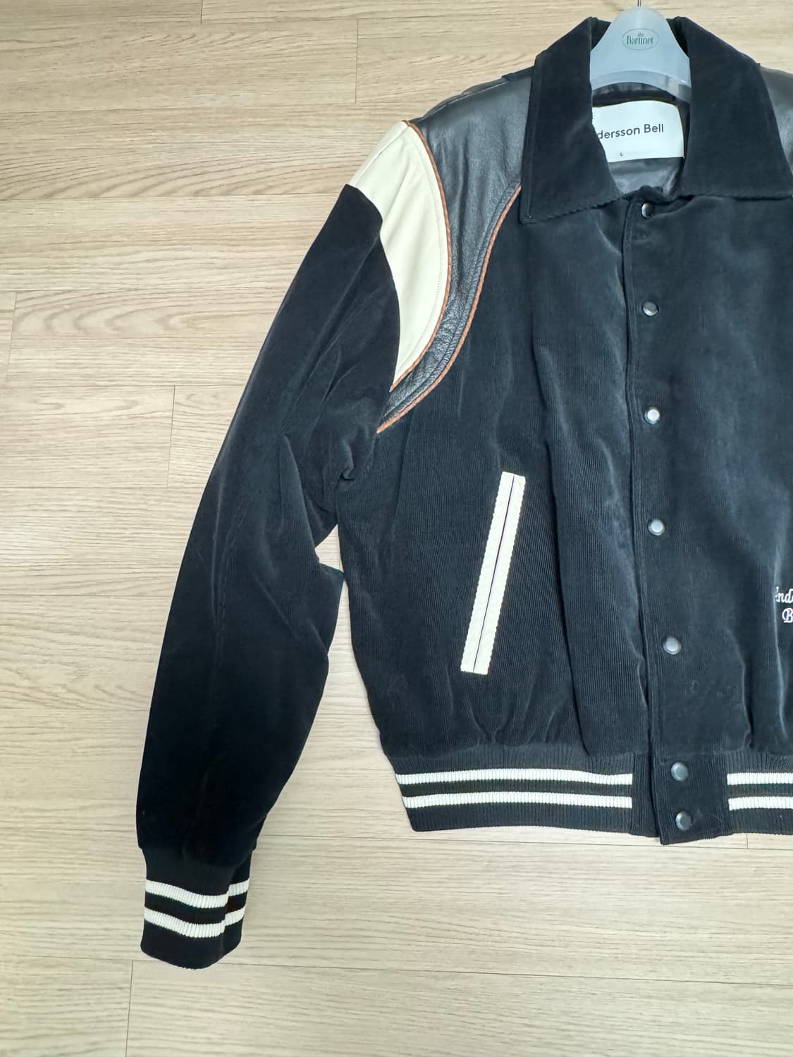 [L] 앤더슨벨 코듀로이 바시티 자켓 상품이미지4