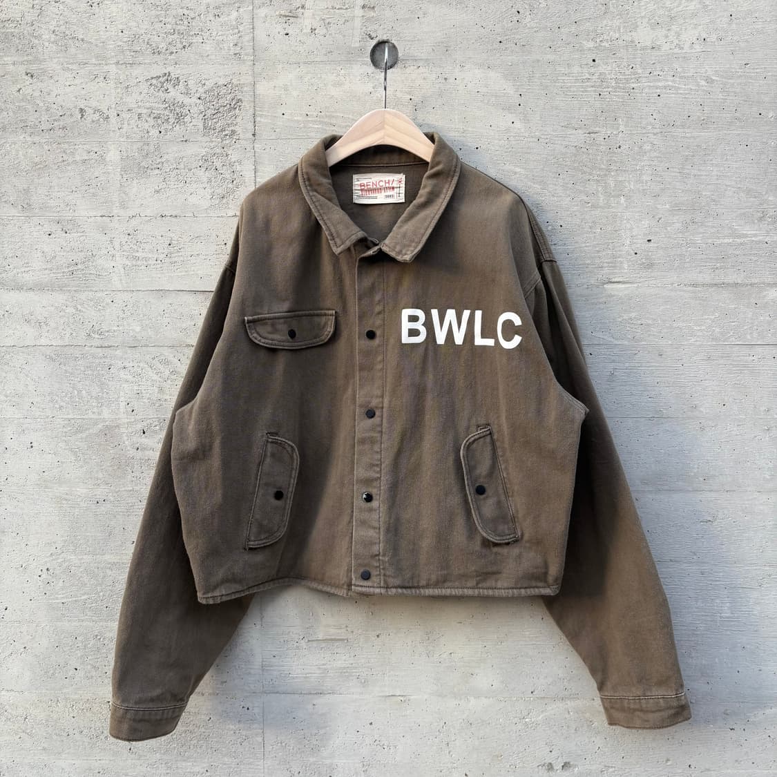 윌리차바리아 / 벤치 다크 올리브 워크 자켓 상품이미지1