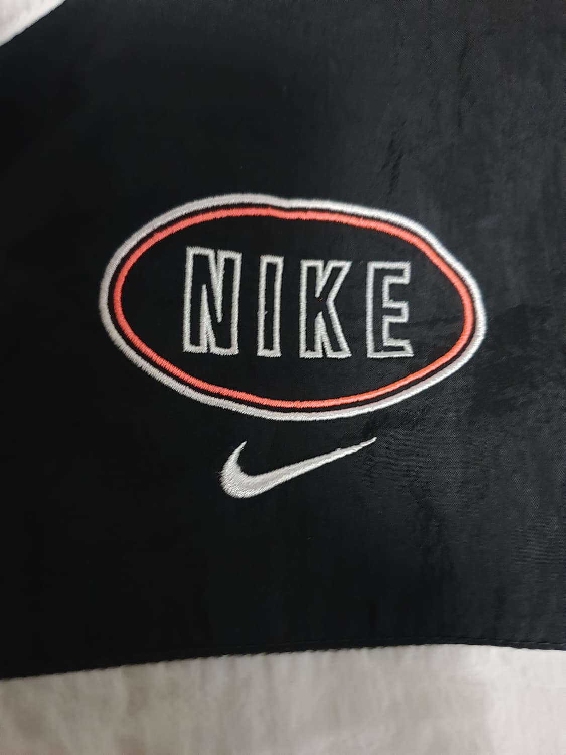 나이키 빅사이즈핏 올드스쿨 레트로 나일론 바람막이 자켓 (1X사이즈) 상품이미지2