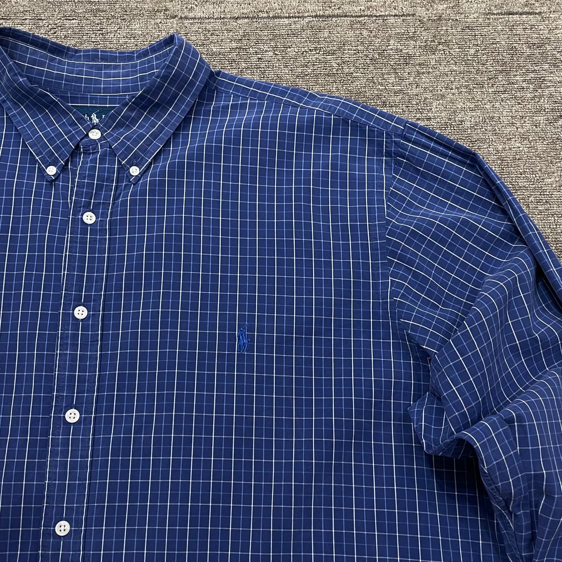 (2XL) POLO 폴로 랄프로렌 체크 셔츠 빅셔츠 상품이미지4