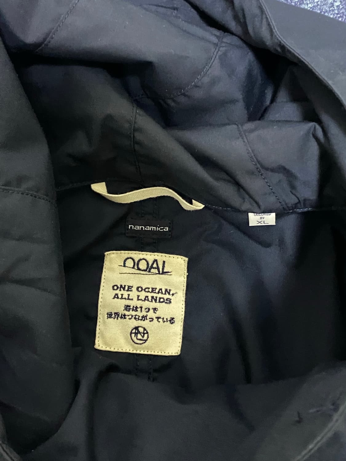 나나미카 후디드 덱자켓 네이비 XL 상품이미지5