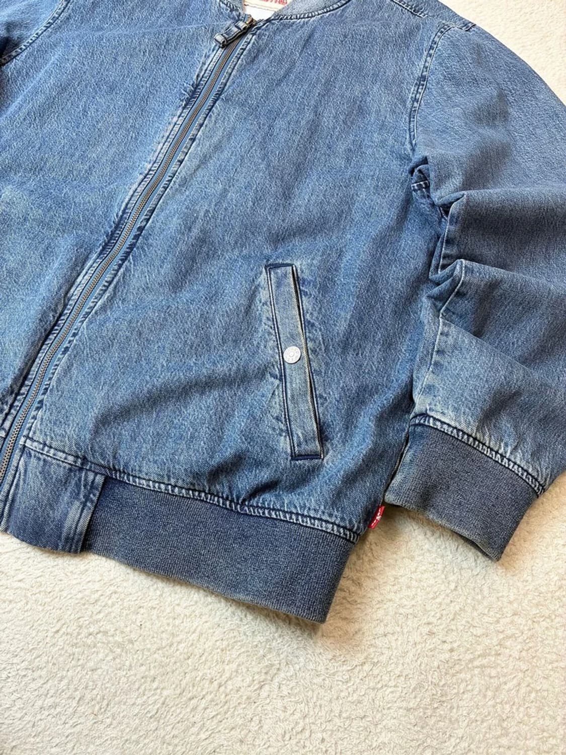 리바이스 00's 레드탭 데님 봄버 자켓 PN6230    상품이미지3