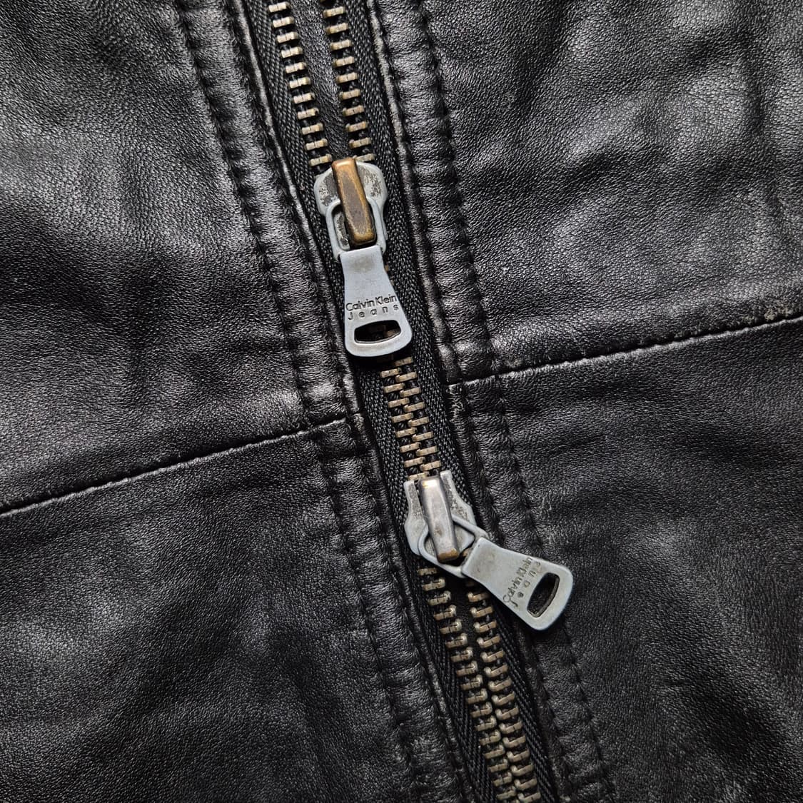 [M] 캘빈클라인 양가죽 블루종 자켓 상품이미지5