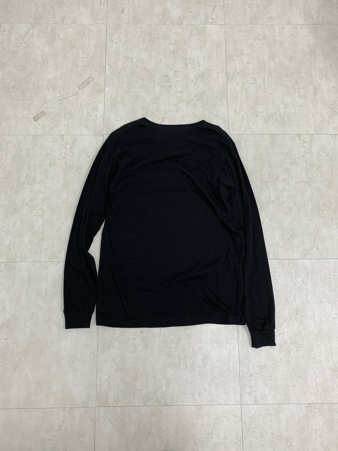 Vintage 프린팅 블랙 롱슬리브 #827 상품이미지2