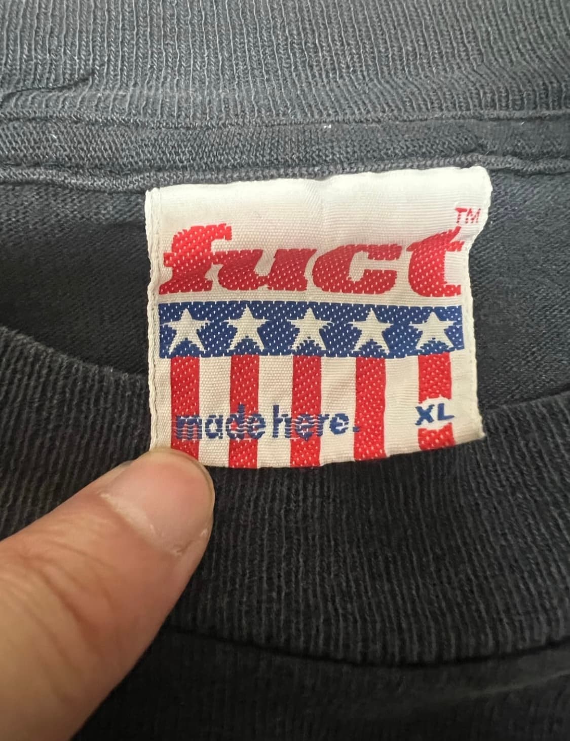 90s 빈티지 퍽트 티셔츠 XL사이즈 상품이미지6
