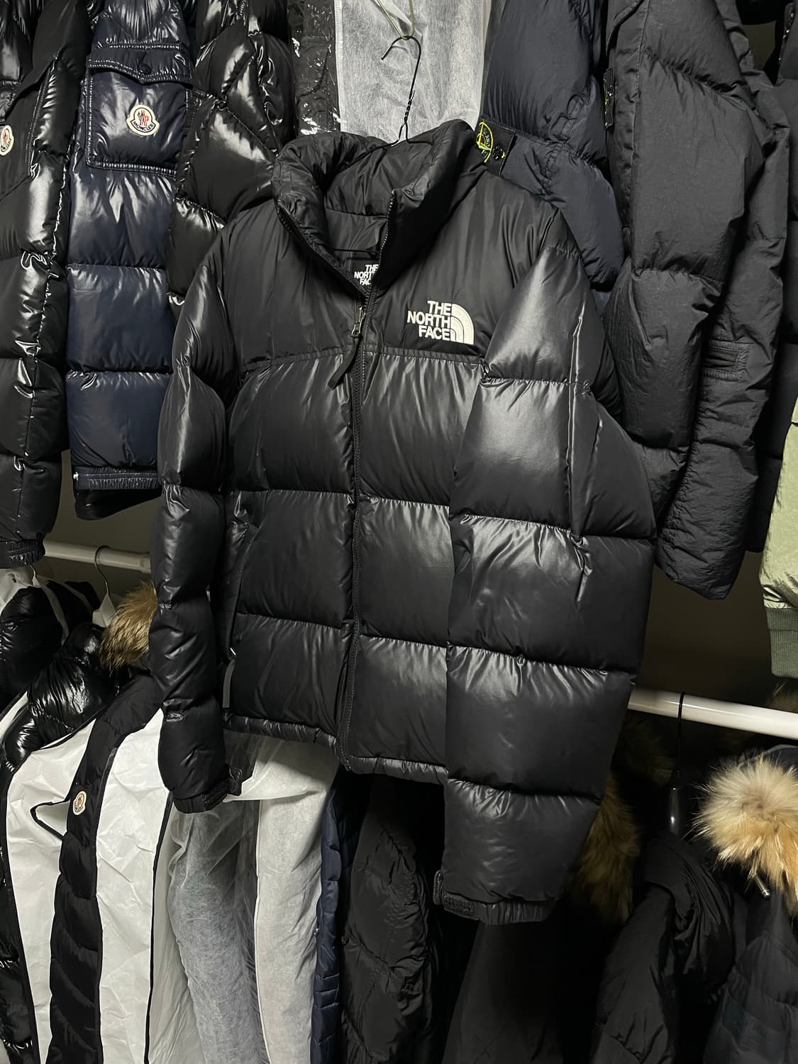 [M사이즈] 노스페이스 눕시 하이브리드 다운볼 패딩 자켓 상품이미지2