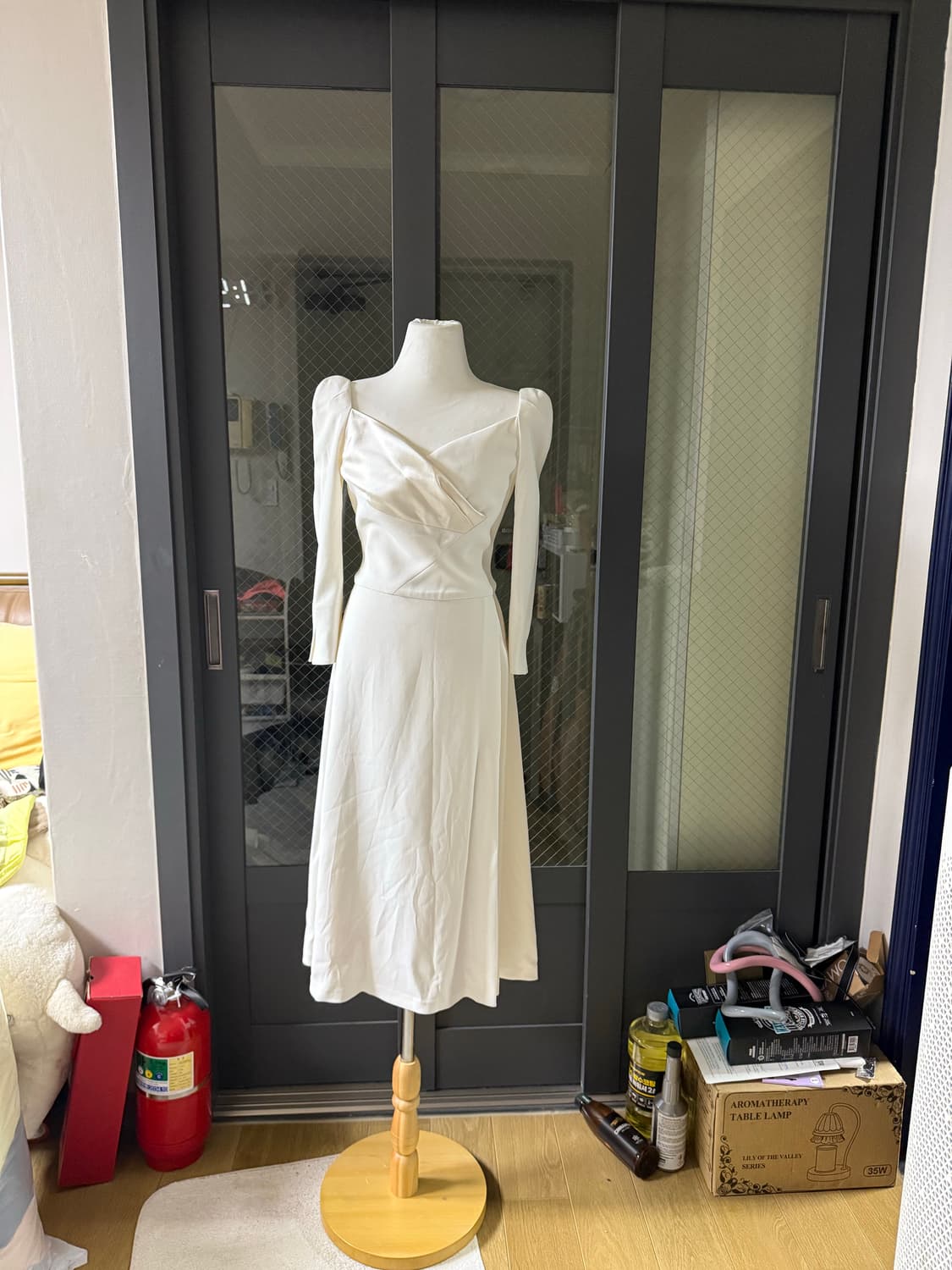 아보아보 새틴 드레스 상품이미지2