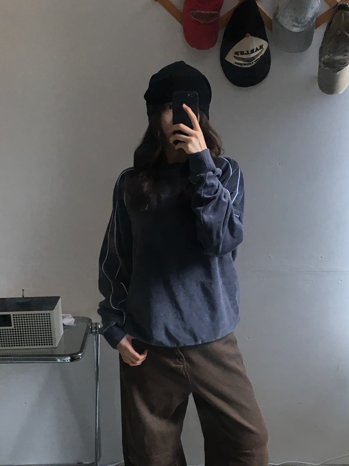 뉴에라 벨벳 사이드라인 맨투맨 상품이미지1