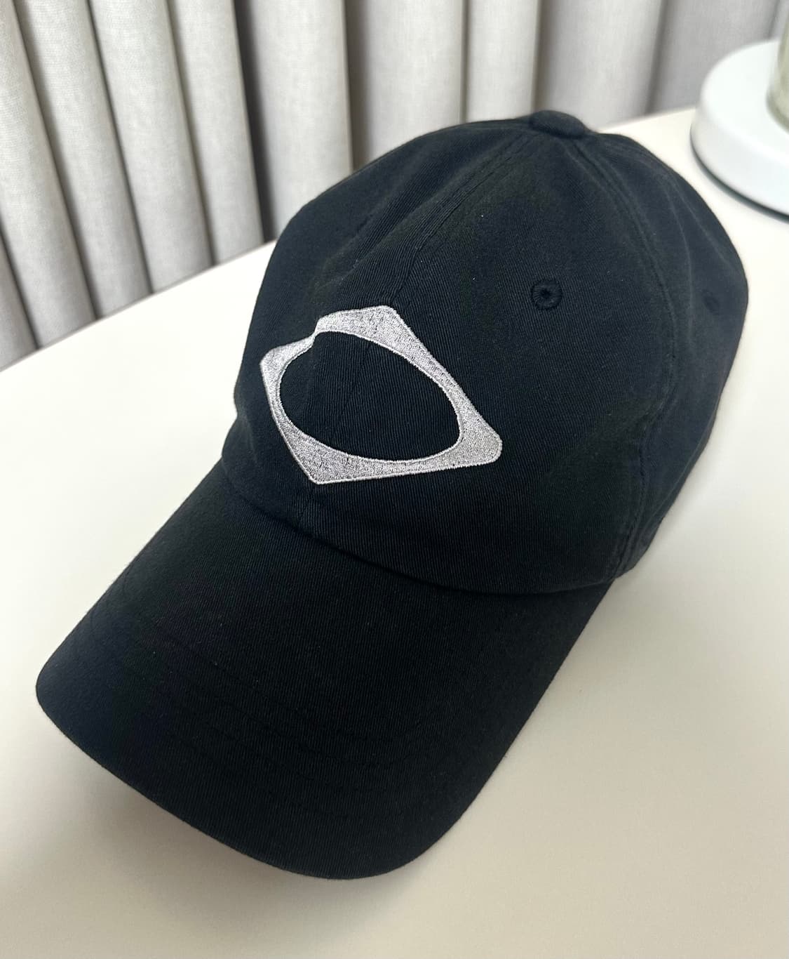 미스치프 롬버스 볼캡 블랙 상품이미지3