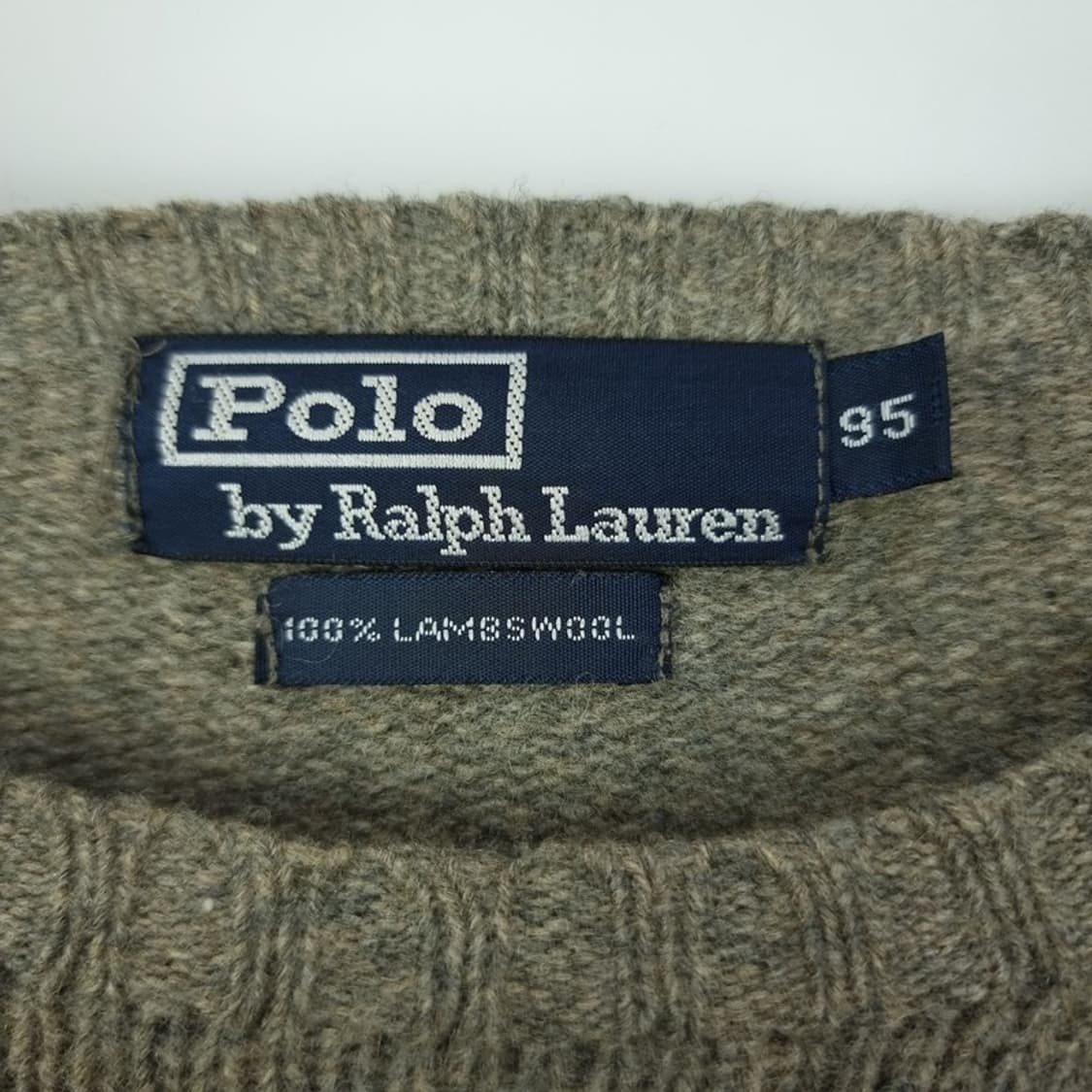 [폴로 랄프로렌] 포니 로고 자수 빈티지 크루넥 니트 M19823 상품이미지7