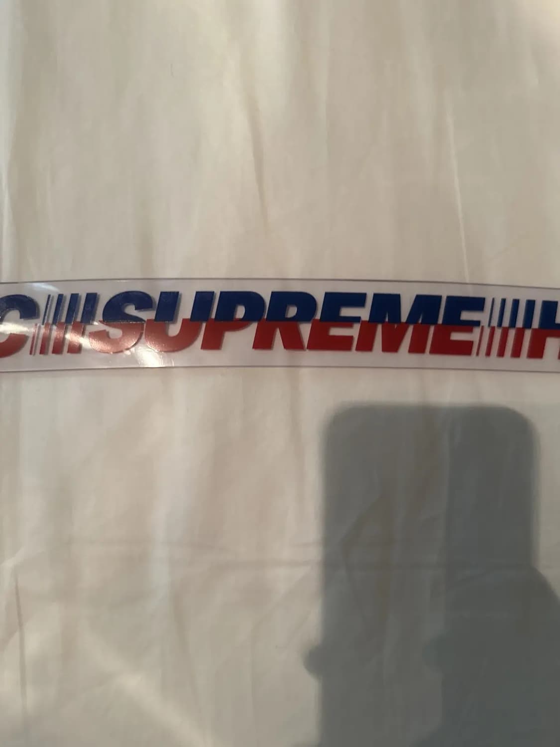 슈프림 x 히스테릭 글래머 바이닐 벨트 클리어 상품이미지2