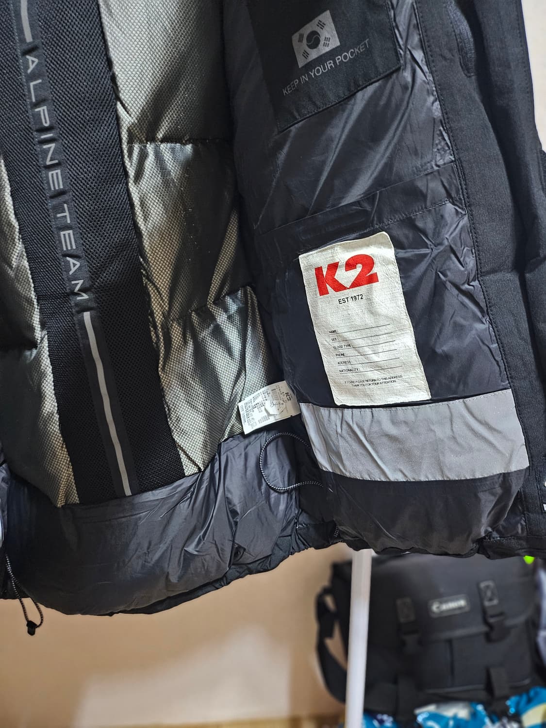 k2 코볼트 베르시나 패딩90(실사이즈95) 상품이미지8