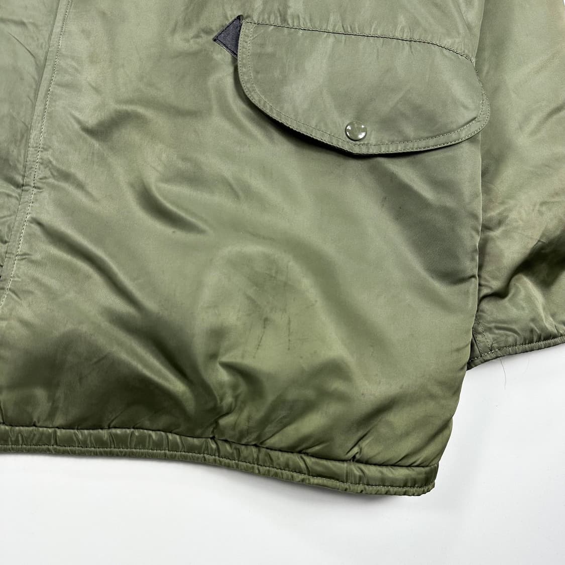 알파인더스트리 N3B 카키 점퍼 자켓 (XL) 상품이미지4
