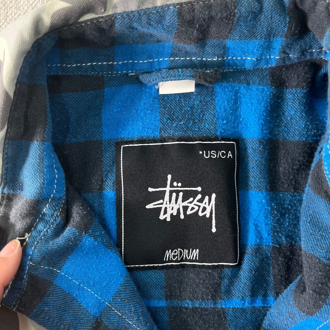 100 스투시 미국판 밀리터리 카모 자켓  상품이미지2