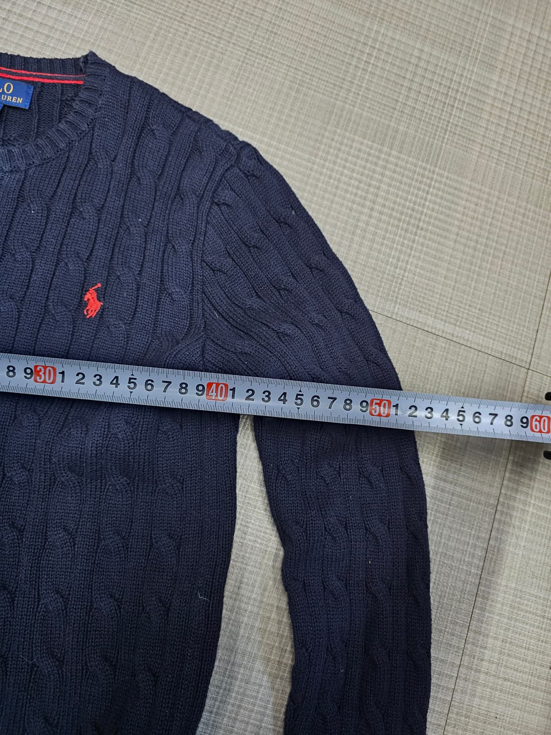 폴로 랄프로렌 꽈배기 니트 상품이미지3