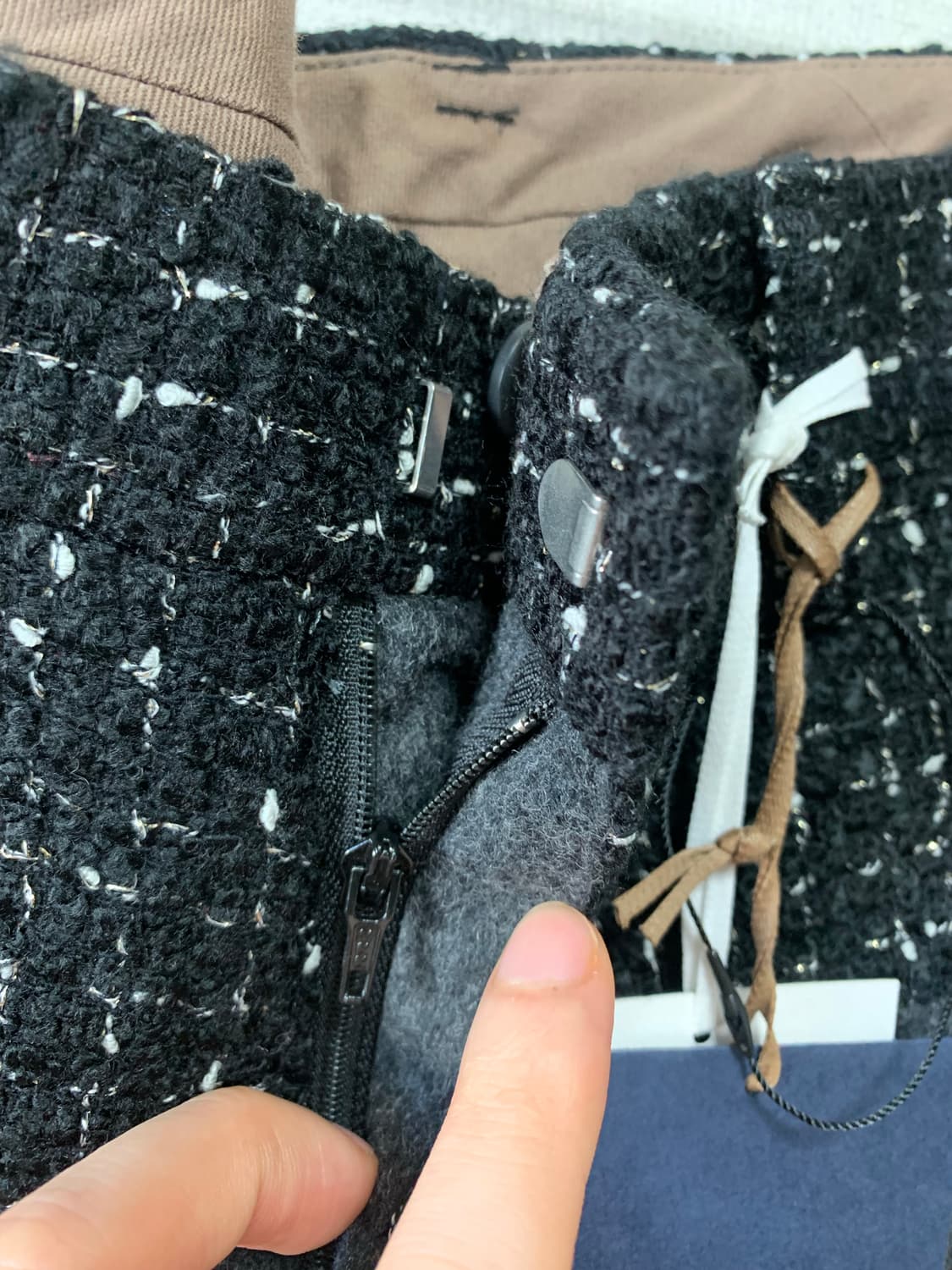 kolor 울 팬츠 슬랙스 상품이미지5