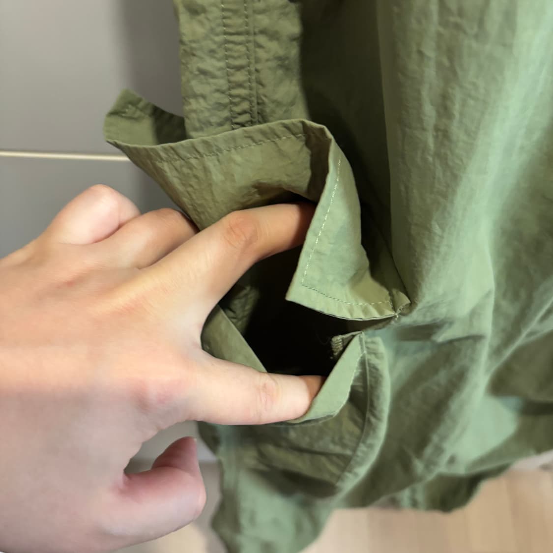 LaKole 올리브색 카고 바지 상품이미지2