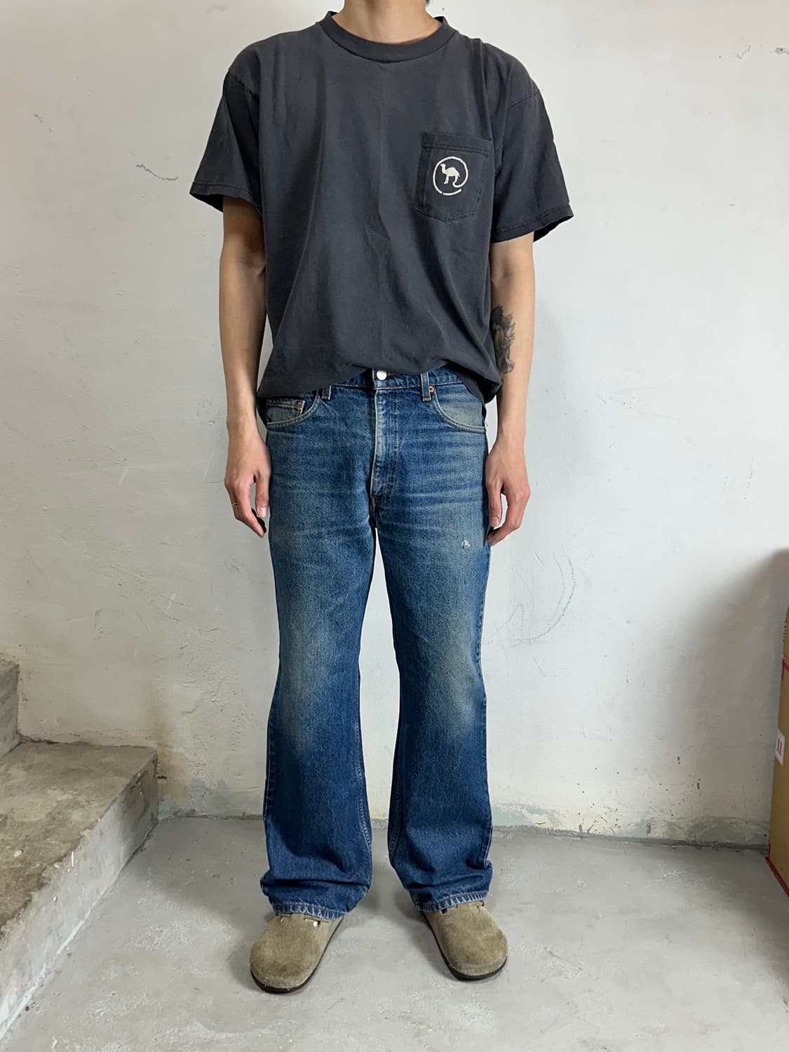 90's 빈티지 리바이스 517 부츠컷 플레어진 상품이미지4