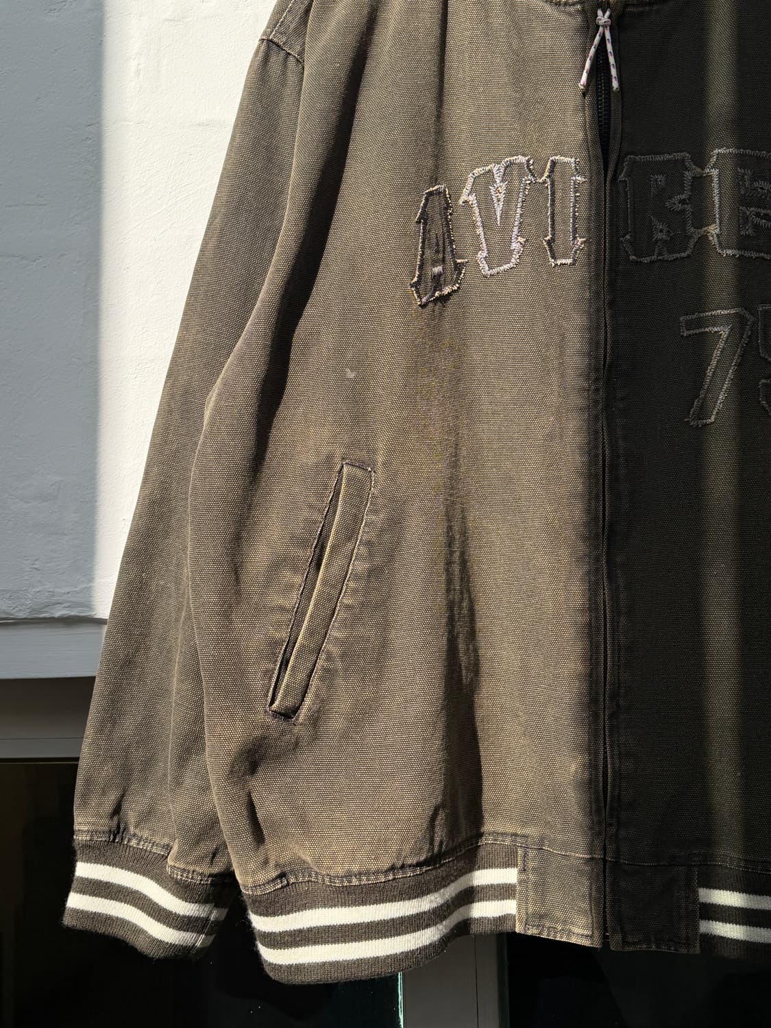 Avirex 아비렉스 빈티지 바시티 자켓 XL 상품이미지3