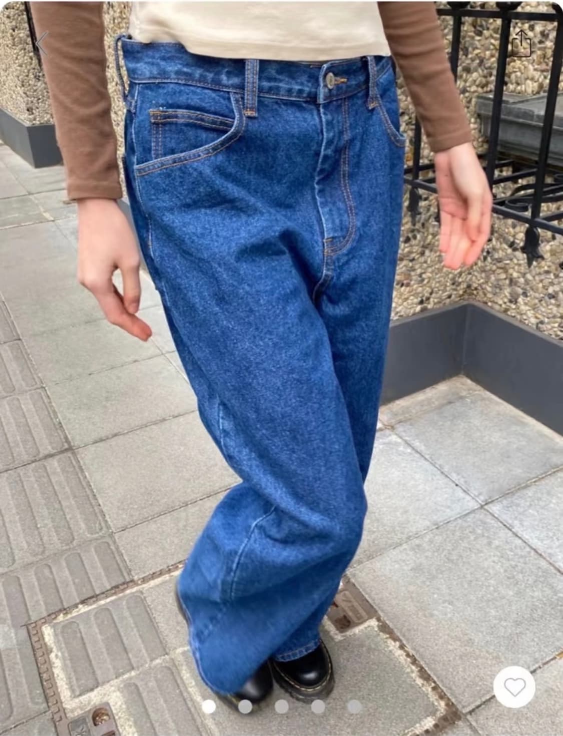 Brandy Melville Low-rise jeans 상품이미지1