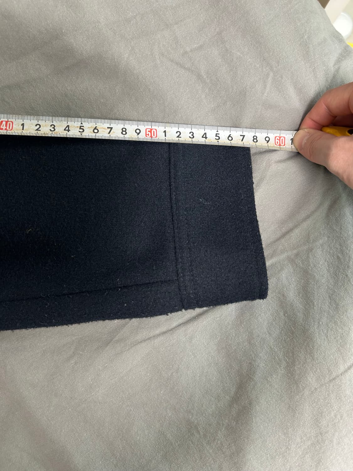 [M] 유니클로 네이비 모직 자켓 일본판 상품이미지9